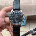 Perfect Replica Montblanc 4810 Black Moonphase Dial 43mm Automatic Men's Watch 
